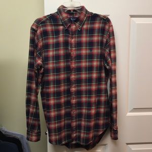 Polo Flannel Button-Down
